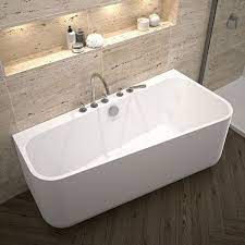 Der griff ist seitlich schwenkbar und in. Repabad Seed 155 F Wand Links Freistehende Badewanne 155x75 0037386