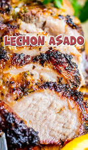 Cook the roast for 1 hour, turning once or twice to brown it on all sides. Lechon Asado