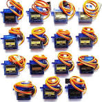 WST Tower P SG90 9G Micro Servo 180° Mini servo Motor para RC Avión Barco  Coche Helicóptero Robot Controles Brazo/Mano/Caminar x 15 PCS