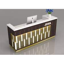 Emroidered mica logo, made of 100% acrylic. Design Shop Shop Counter Desk Design