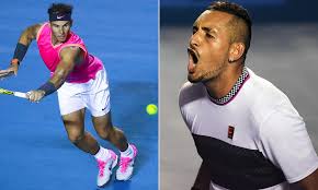 Jak mówi cały czas czuł wsparcie kibiców i dlatego przesyła specjalne pozdrowienia i podziękowania dla fanów emocji do. He Doesn T Know Anything About Me Nick Kyrgios Fires Back At Rafa Nadal Daily Mail Online