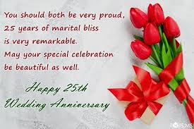 Flowers and couples in love share a very special relationship. 25th Wedding Anniversary Wishes Messages Quotes Images Pictures Photos Txts Ms