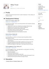 Although it might appear similar to the u.s. Chef Resume Writing Guide 12 Free Templates Pdf 2020