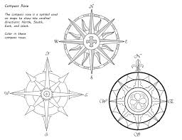 American Girl Kirsten Pioneer America Unit Study Rose Coloring Pages Compass Rose Coloring Pages