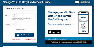 Enter your username and password in the space provided. Old Navy Credit Card Login Oldnavy Com Account Sign In
