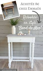 Une Petite Table Aux Airs Bord De Mer L Atelier De Mat Placement De Meubles De Chambre Idees De Decor Mobilier De Salon
