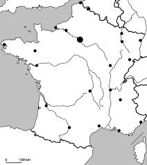 Paris est la plus grande ville de france. Carte De France Villes Principales