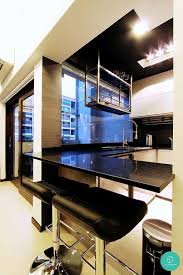 Suspended Dish Rack From Ceiling Condo Kitchen Home Kitchens Kitchen Design