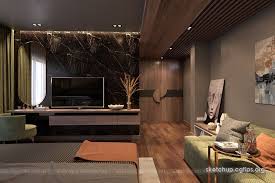 2297 Interior Bedroomscene Sketchup Model By Kien Ngoc Free Download Sketchup Model Bedroom Interior Bedroom Scene
