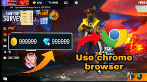 Garena international i private limitedaction. Use Chrome Browser Get Unlimited Diamond In Free Fire How To Get Unlimited Free In Free Fire Youtube