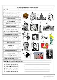 Teaching children to read is an important skill they'll use for the rest of their lives. English Esl United States Of America Usa Worksheets Most Downloaded 209 Results
