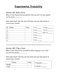 Experimental Probability Pdf Google Drive Probability Worksheets Probability Math Theoretical Probability