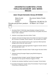 01 dinas cipta karya dan tata ruang no. Akuntansi Sektor Publik Universitas Sumatera Utara Fakultas Ekonomi Dan Bisnis Medan Ujian Tengah Semester Enap 201 20 20 Mata Kuliah Akuntansi Sektor Publik Studocu