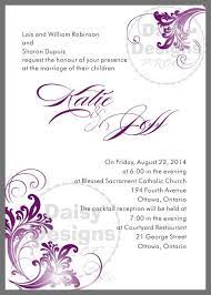 Diy Wedding Invitation Templates Purple And Grey Printable Etsy Create Wedding Invitations Purple Wedding Invitations Wedding Invitation Templates
