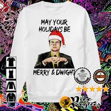 Check out our dwight christmas sweater selection for the very best in unique or custom, handmade pieces from our clothing shops. Dwight Schrute Christmas May Your Holidays Be Merry And Dwight Sweater