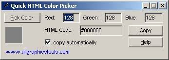 Quick Html Color Picker Standaloneinstaller Com Download just color picker for windows to pick the right color anywhere on the screen.