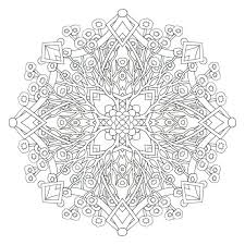 Hundreds of free spring coloring pages that will keep children busy for hours. Complex Mandala Coloring Pages Printable