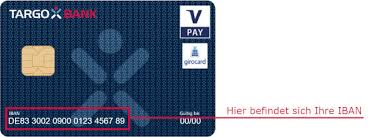 International bank account number validator. Zahlungsverkehr Targobank