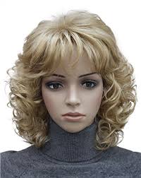 Having your bangs end in the middle of your forehead 21. Kalyss Short Blonde Wig With Hair Bangs Buy Online In Bahamas At Desertcart