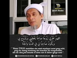 Amalan cepat dapat jodoh dalam 1 bulan surat ar rahman. Doa Bertemu Jodoh Yang Soleh Khas Untuk Muslimat Tuan Guru Syeikh Muhd Zainul Asri Youtube