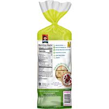 Microwaveable multigrain blend with oats, barley, quinoa, flaxseeds, dried apple, cinnamon & raisins. Quaker Apple Cinnamon Rice Cakes Nutrition Facts Nutritionwalls