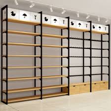 Wooden Retail Store Display Shelving System Miniso Style Floating Wall Shelf Buy Miniso Display Rack Floating Wall Shelf Wood Shelves Product On Alibaba Com