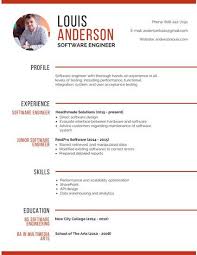 Properly written text and a great design will help you win the competition. Professional Software Engineer Resume Resume Software Resume Design Free Engineering Resume