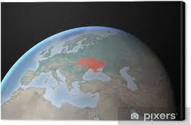 Ucraina, poroshenko allarga lista persone russe sanzionate. Cartina Europa Asia Medio Oriente Crimea E Ucraina Canvas Print Pixers We Live To Change