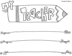 Drawing is another fun activity for teens and tweens. Teacher Appreciation Week Printables Classroom Doodles