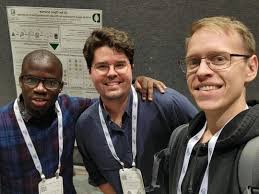 Last month, PhD students Gregory Hyde, Chase Yakaboski, and Clement  Nyanhongo '17 Th'18 presented