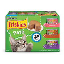 12 Pack Friskies Pate Wet Cat Food Variety Pack Salmon Turkey Grilled 5 5 Oz Cans Walmart Com In 2020 Purina Friskies Canned Cat Food Friskies