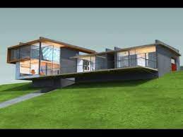Modern Sloping Lot House Design Sloping Lot House Plan Slope House Hillside House