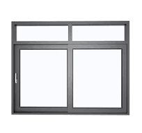 China Ventana corredera de aluminio personalizada con doble ...