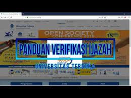 Bagaimana sih sobat rajasanews cara kita untuk mengetahui apakah ijazah yang kita miliki asli atau tidak? Panduan Verifikasi Ijazah Universitas Terbuka Youtube