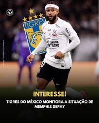 Memphis Depay volta a ser alvo do futebol mexicano. A imprensa do M&eacute;xico voltou a ligar o atacante ao Tigres. De acordo com o jornalista FAFHOO, o clube acompanha a situa&ccedil;&atilde;o do