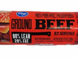 There are 260 calories in serving of 90% lean 10% fat ground beef by schnucks from: 80 Lean 20 Fat Ground Beef Chuck Nutrition Facts Eat This Much