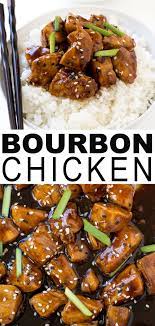 Easy Bourbon Chicken 20 Minutes Chef Savvy Recipe Bourbon Chicken Vegetarian Recipes Easy Chicken Wing Recipes