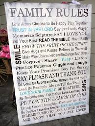 Typography Word Art Family Rules Subway Bus By Ourhobbytoyourhome Family Rules Family Rules Sign How To Memorize Things