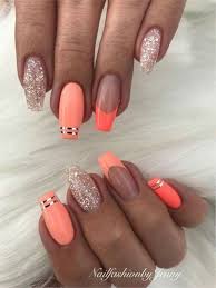 just nails nagellack gelnagel nageldesign nageldesign prettynails nailinspiration nails nailart nailpolish nailde nagelideen orange nagel nageldesign