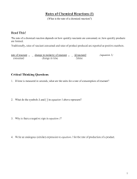 Compilation of the 5 types chemical reactions. How Do You Calculate The Rate Of A Chemical Reaction