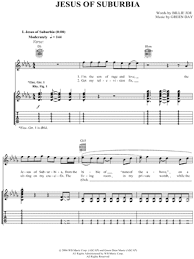 Green Day Jesus Of Suburbia Guitar Tab In Db Major Download Print Sku Mn0048479