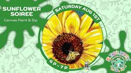 Sunflower Soiree Canvas Paint and Sip