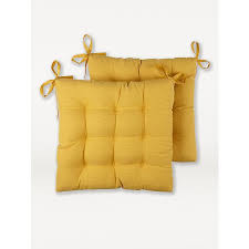 Shop our great selection of pom poms cushions & save. Yellow Seat Cushion Pad Set Of 2 Home George At Asda