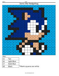 Showing 12 coloring pages related to sonic exe. Sonic The Hedgehog Color By Number Coloring Squared