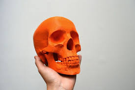 Simplified Human Skull 3d Print Model 3d Printing Art Prints 3d Printed Objects