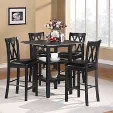Darby Home Co Kathie 5 Piece Counter Height Dining Set Wayfair Counter Height Dining Sets Counter Height Dining Table Counter Height Dining Table Set