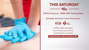 Free cpr training june cpr training, train, american from www.pinterest.com. American Heart Association Cpr First Aid Beitrage Facebook