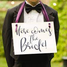 When she decides to marry she tells her fiance she is a virgin, dedicated to preserving her. Here Comes The Bride Sign Venue Decorations Wedding Supplies