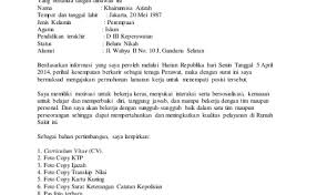 Berkas rangkap 5 papk 2013 yang harus kita lengkapi. Contoh Surat Lamaran Kerja Nakes Download Kumpulan Gambar Cute766