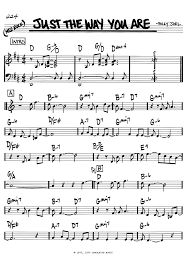 Just the way you are lyrics billy joel chords. Just The Way You Are Sheet Music Billy Joel Real Book Melody Chords C Instruments
